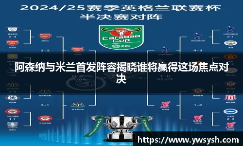 阿森纳与米兰首发阵容揭晓谁将赢得这场焦点对决